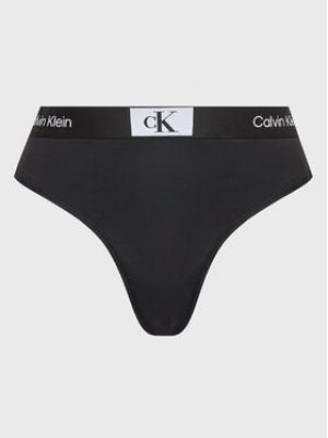 Stringi Calvin Klein Underwear - сzarny