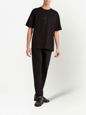 Marškinėliai Giuseppe Zanotti juoda