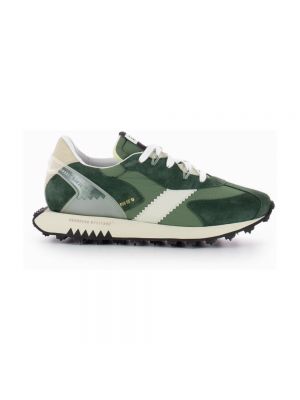 Sneakersy sznurowane Run Of zielone
