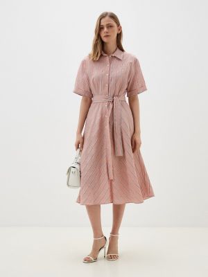 Платье-рубашка Woman Ego розовое