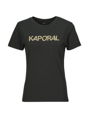 T-shirt Kaporal nero