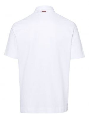 T-shirt aus baumwoll mit taschen Zegna weiß