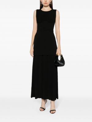Dlouhé šaty Manning Cartell černé