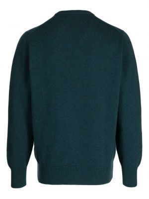 Kašmira džemperis ar v veida izgriezumu Pringle Of Scotland zaļš