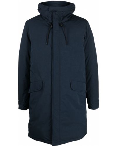 Kabát s kapucí Aspesi modrý