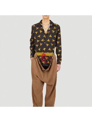 Pantalones rectos Vivienne Westwood marrón