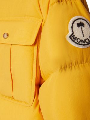 Péřová bunda Moncler Genius žlutá