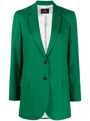 Montert lang blazer Ps Paul Smith grønn