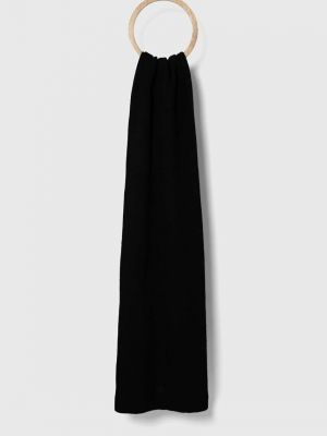 Vlněný šátek Calvin Klein Jeans černý
