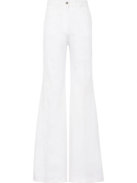 Bootcut jeans ausgestellt Prada weiß