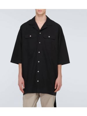 Camicia jeans oversize Drkshdw By Rick Owens nero