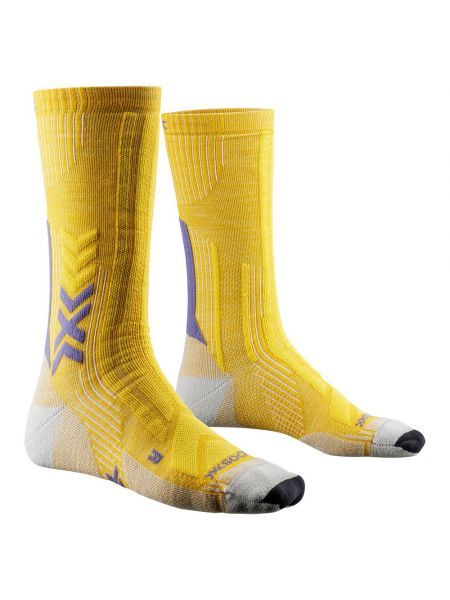 Носки из шерсти мериноса X-socks желтые