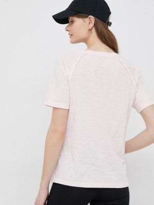 Bavlněné tričko Blauer růžové