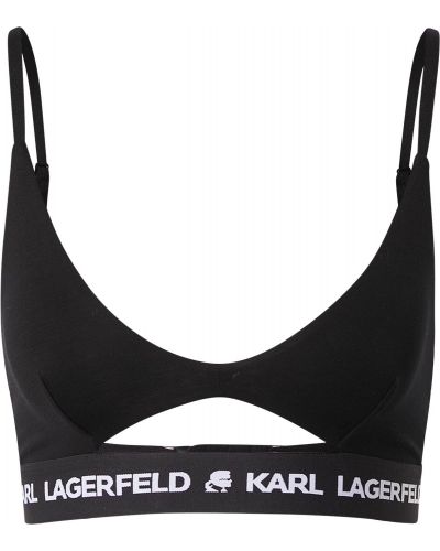 Сутиен bandeau Karl Lagerfeld черно