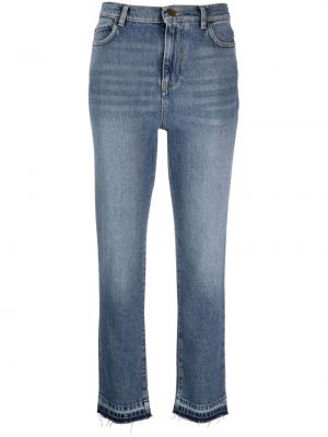 High waist skinny jeans Pinko blau