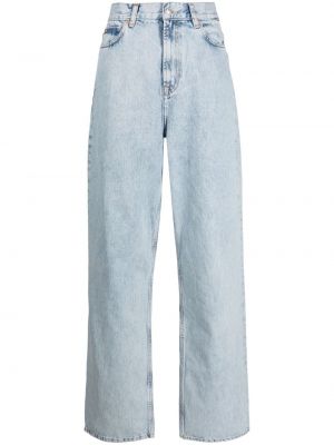 Low waist straight jeans Wardrobe.nyc