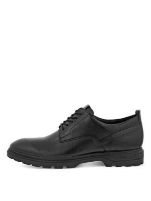 Классические кожаные туфли Ecco черные