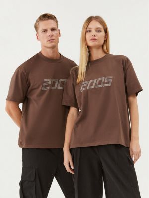 T-shirt 2005 marrone