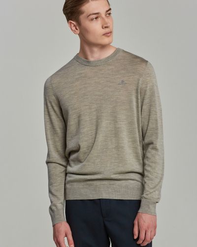 Merino gyapjú pulóver Gant szürke