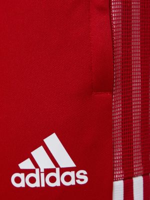 Hlače Adidas Performance rdeča
