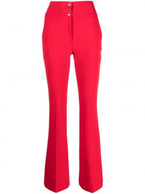 Pantaloni din crep Blugirl roșu