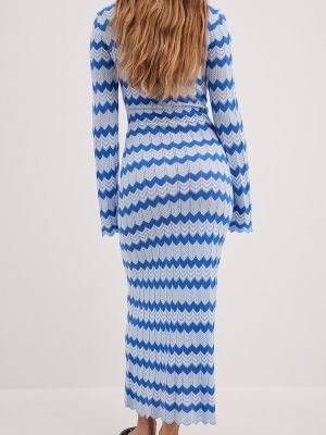 Robe en tricot Na-kd bleu