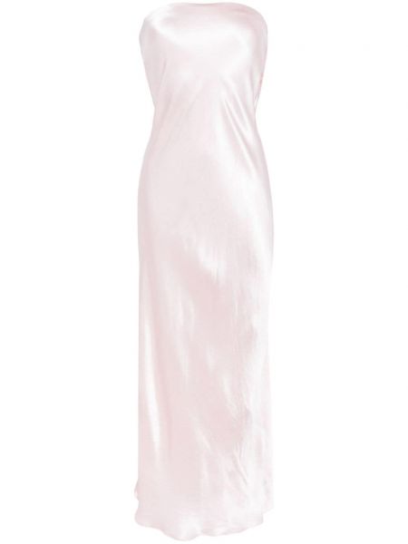 Sukienka długa Bec + Bridge różowa