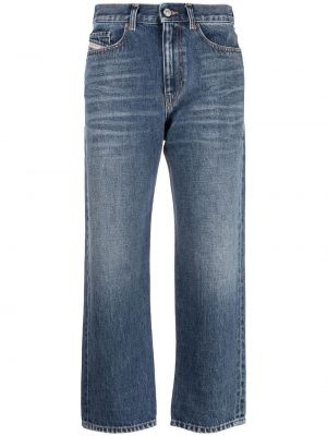 Slank jeans 7/8 Diesel blå