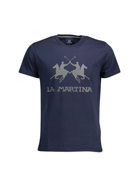 Koszulka La Martina niebieska
