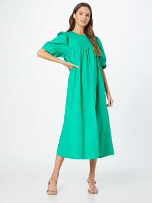 Midi suknele Minimum žalia