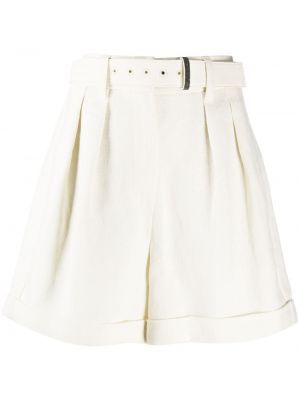 Shorts med hög midja Brunello Cucinelli