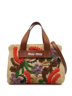 Květinová taška Miu Miu Pre-owned