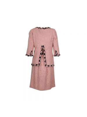 Mini vestido Chanel Vintage rosa