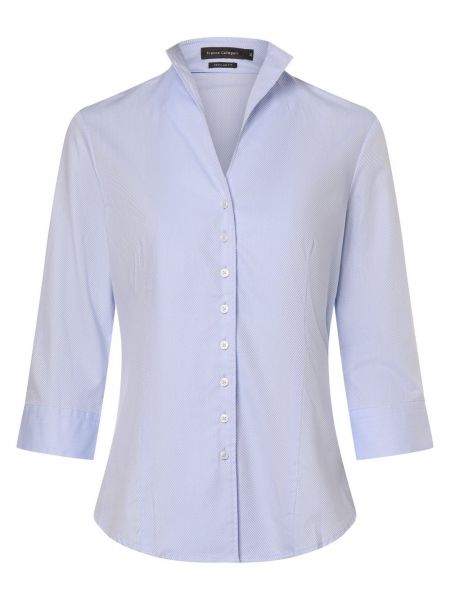 Niebieska bluzka bawełniana Franco Callegari