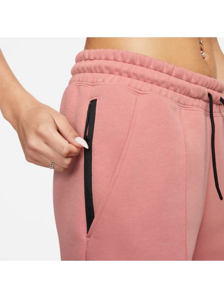 Pantalones de chándal de tejido fleece Nike rosa