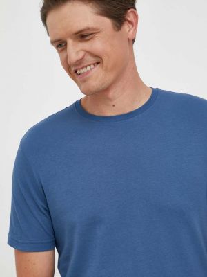 Тениска с дълъг ръкав United Colors Of Benetton синьо