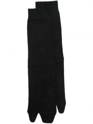 Μάλλινος κάλτσες Maison Margiela μαύρο