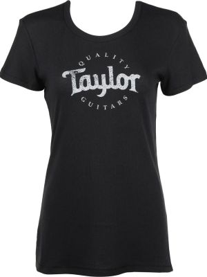 Женская футболка Taylor с логотипом, средний