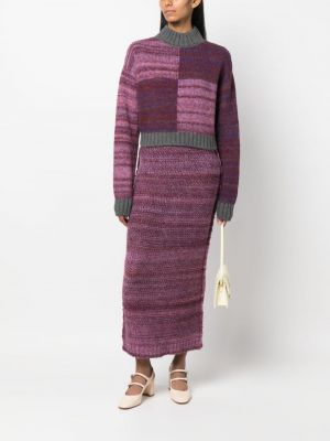 Pull en tricot Destree violet