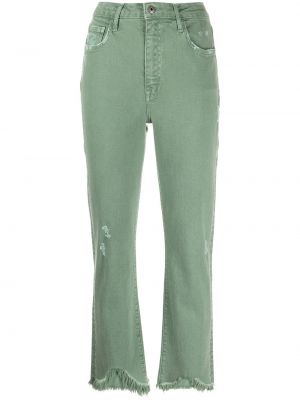 Jeans dritti Jonathan Simkhai Standard, verde