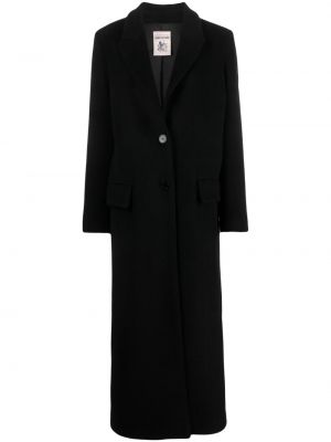 Kabát s knoflíky Semicouture černý