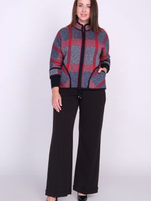 Пиджак текстильная мануфактура красный