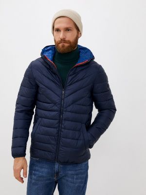 Утепленная демисезонная куртка Tom Tailor синяя