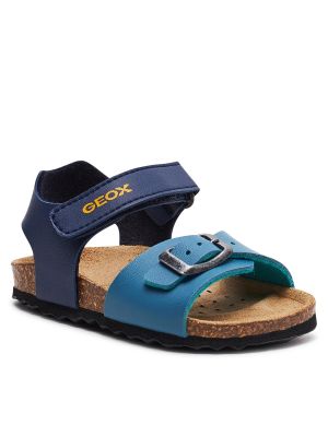 Sandále Geox modrá