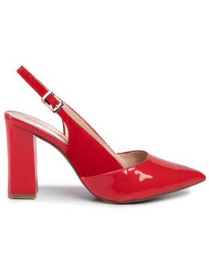 Sandály Caprice červené