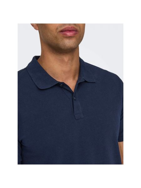 Polo Only & Sons azul