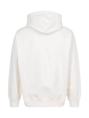 Siuvinėtas džemperis su gobtuvu Supreme balta