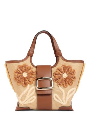 Borsa a spalla Roger Vivier beige