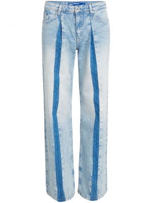 Brīva piegriezuma straight fit džinsi Karl Lagerfeld Jeans zils
