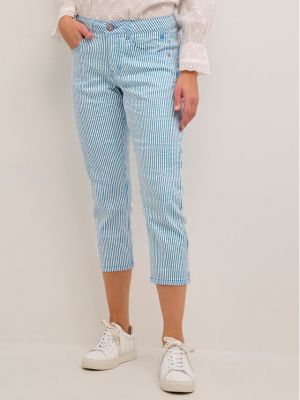 Pantaloni Cream albastru